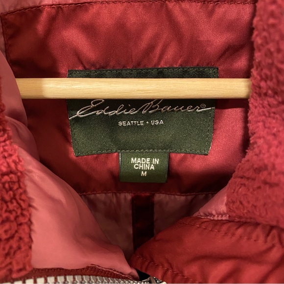 Eddie Bauer Premium Goose Down Jacket Size Medium - Picture 2 of 8